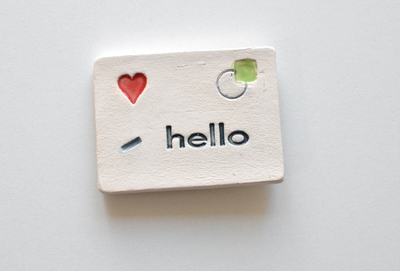 Magnet: Hallo 