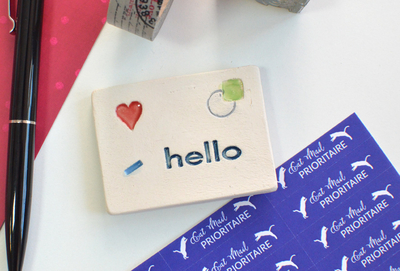 Magnet: Hallo 