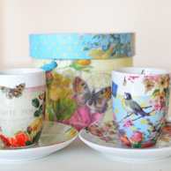 Set aus zwei Espressotassen - Vintage