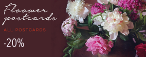 Pocztówki floralne EN