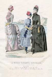 Rycina - moda paryska