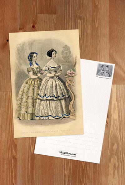 Illustration - Viktorianische Mode