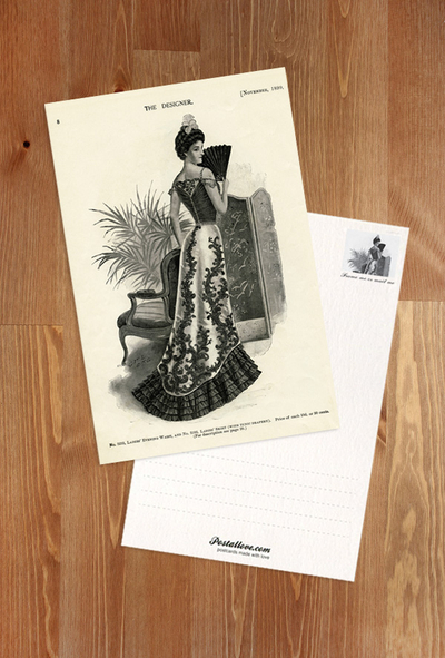 Illustration - Abendkleid