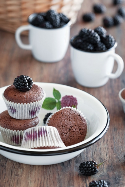 Brombeer-Napfkuchen 