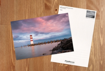 Leuchtturm bei Sonnenuntergang