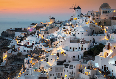 Santorin, Oia - Uchorczak