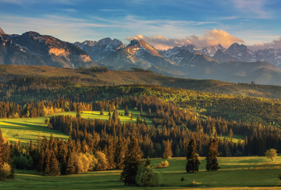 Frühling im Tatra-Gebirge