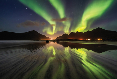 Nordlicht auf den Lofoten