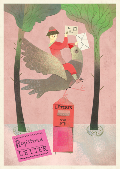 Flug mit einer Brieftaube - Marianna Sztyma