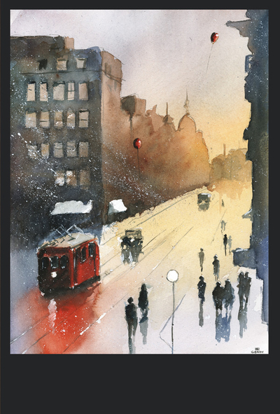 Grzegorz Chudy - Rote Straßenbahn