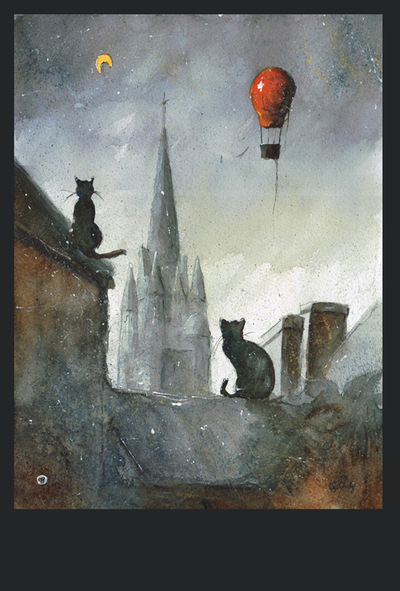 Grzegorz Chudy - Katzen aus Josselin