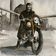 Grzegorz Chudy - Das Motorrad und das Kraftwerk