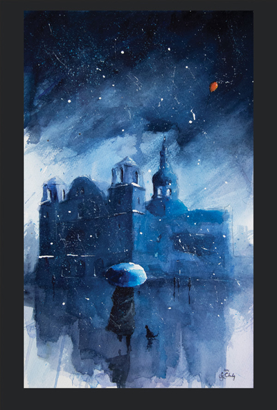 Grzegorz Chudy - Nikiszowiec bei Nacht