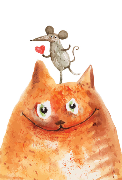 Katz und Maus