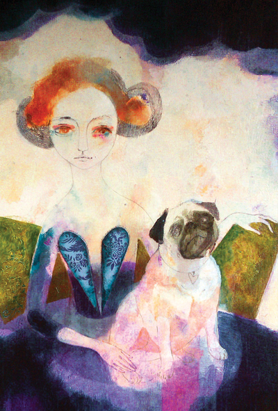 Paulina Czerniawska - Mädchen mit Hund
