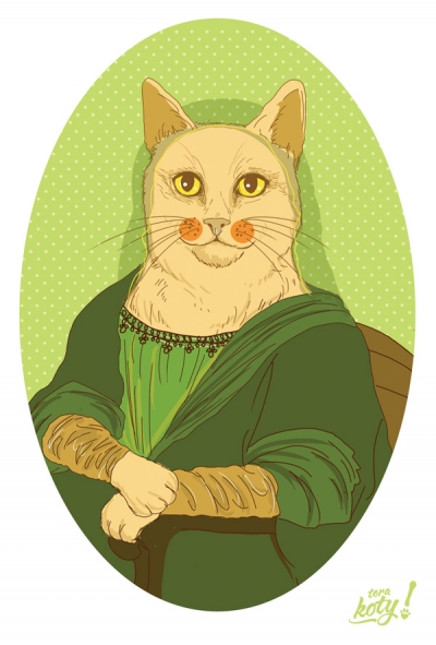 Terakoty - Da Vinci Katze