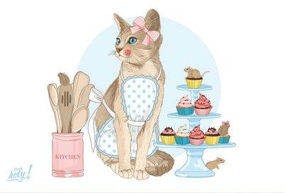 Terakoty - Perfektionist Hauskatze