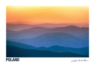 Poland - Love to be here... - Die Bieszczady bei Sonnenuntergang