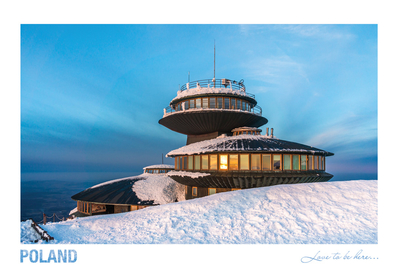 Poland - Love to be here...  - Observatorium auf dem Gipfel des Śnieżka-Bergs