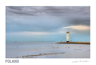 Poland - Love to be here... - Swinoujscie in blau