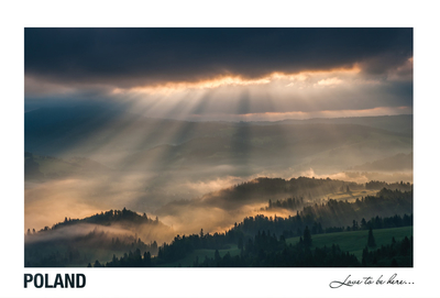 Poland - Love to be here... - Sonnenaufgang im Pieniny-Gebirge