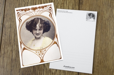 Jugendstil-Porträt