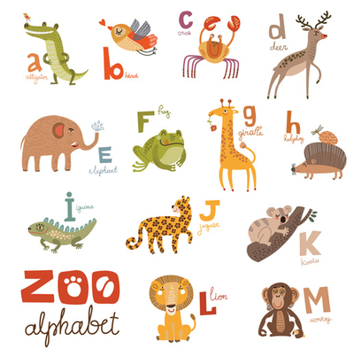 Tieralphabet A-M