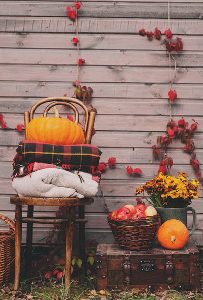 Herbstliche Dekorationen