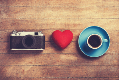 Kaffee und Kamera