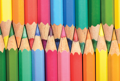 Bunte Buntstifte