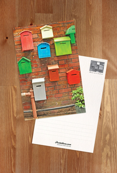 Bunte Briefkästen