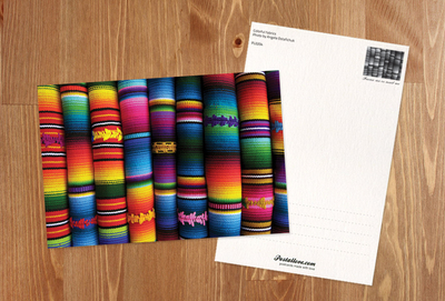 Bunte Stoffe