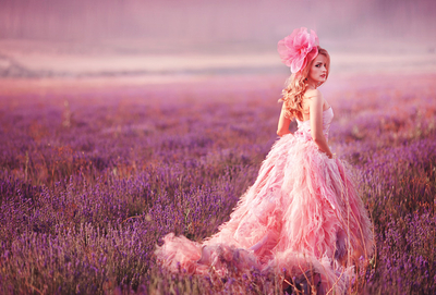Lavendel-Mädchen