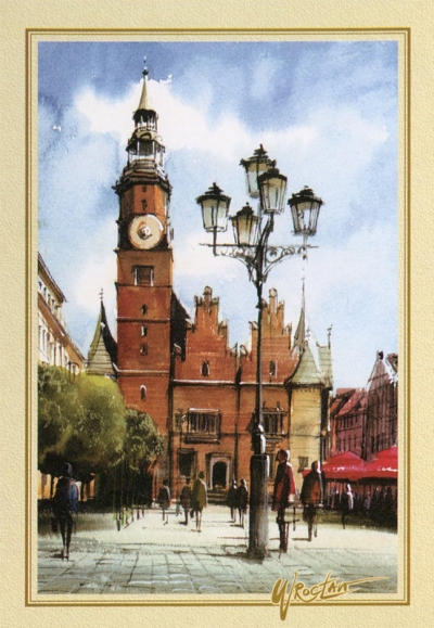 Rathaus - Westwand