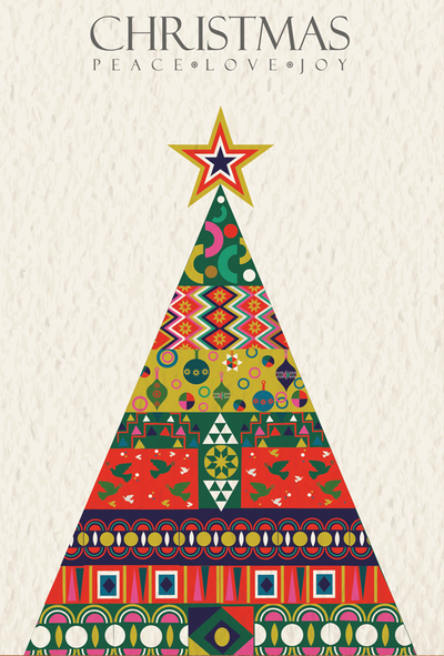 Weihnachtsbaum mit Stern