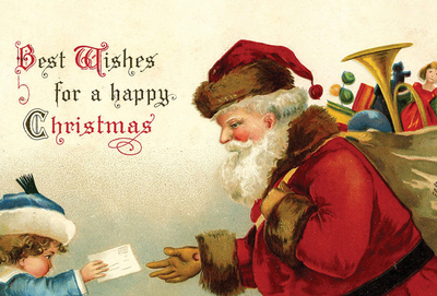 Brief an den Weihnachtsmann