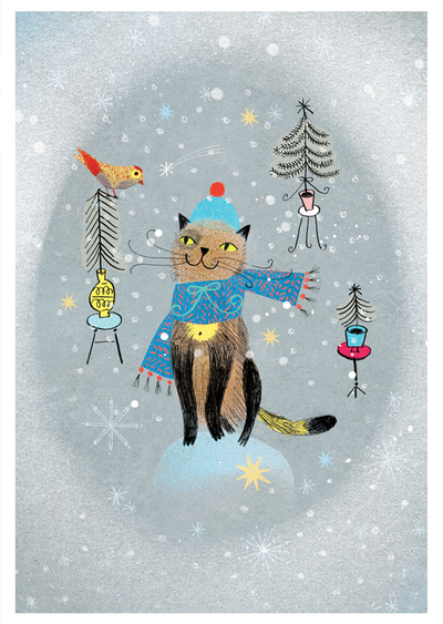 Marianna Sztyma - Weihnachtskatze