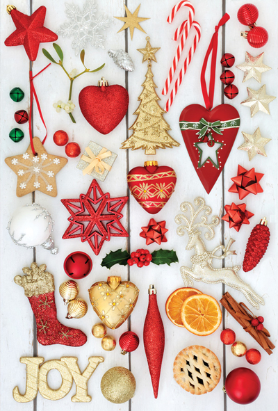 Weihnachtsschmuck-Set