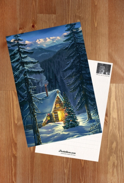 Winter-Hütte