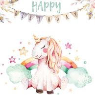 Geburtstag Einhorn