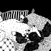 Dobrusia Rurańska - Couch-Hund