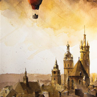Grzegorz Chudy - Flug über Krakau