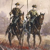 Grzegorz Chudy - Ulanen des 3. schlesischen Uhlan-Regiments