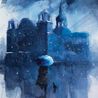 Grzegorz Chudy - Nikiszowiec bei Nacht