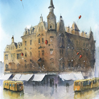 Grzegorz Chudy - Ecke Wolności-Straße und Powstańców III-Straße