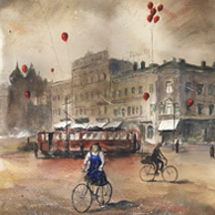 Grzegorz Chudy - Postkarte aus dem alten Kattowitz
