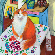 Isy Ochoa - Katze im Atelier