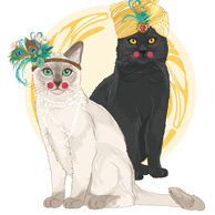 Terakoty - Katzenkarneval
