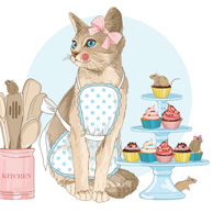 Terakoty - Perfektionist Hauskatze