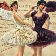 Collage mit Ballerinas